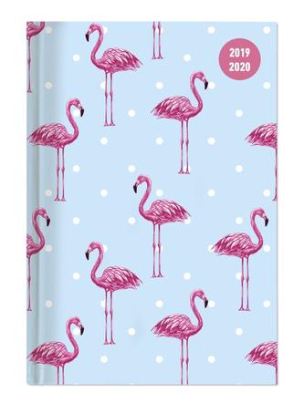 Collegetimer A6 Woche Flamingo 2019/2020
