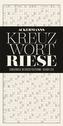 Kreuzwortriese - Kreuzworträtsel-Kalender 2020