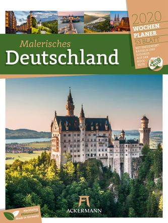 Malerisches Deutschland - Wochenplaner 2020