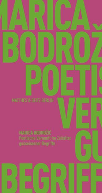 Poetische Vernunft im Zeitalter gusseiserner Begriffe