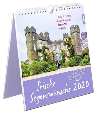 Irische Segenswünsche 2020. Der Postkarten-Kalender