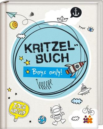 Kritzelbuch. Boys only