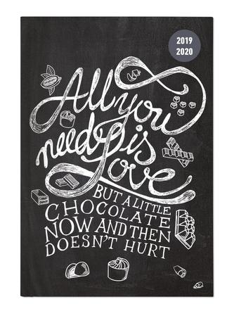 Collegetimer A5 Tag Chalkboard 2019/2020