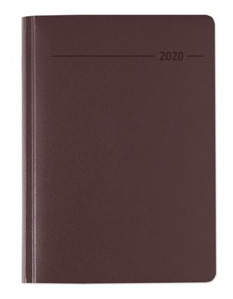 Buchkalender Balacron rot 2020 - Bürokalender A5