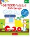 Glitzer-Malblock Fahrzeuge