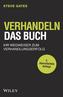 Verhandeln - Das Buch