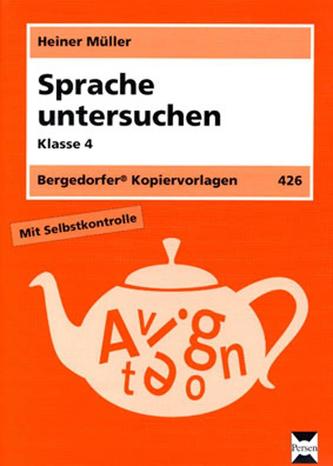 Sprache untersuchen, 4. Klasse