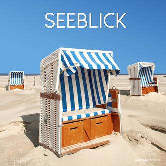 Seeblick 2020 - Sea View - Bildkalender (33 x 33) - Natur - Strand - Meer - Küste - Wandkalender