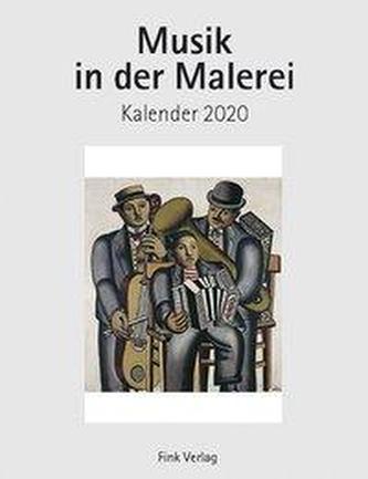 Musik in der Malerei 2020. Kunst-Einsteckkalender