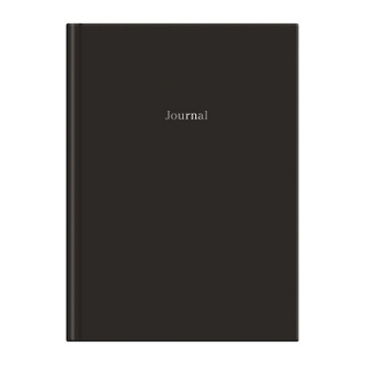 Black Hardcover Journal 6 x 8.5