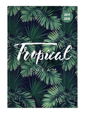 Collegetimer Jungle 2019/2020 - Schülerkalender A5 (15 x 21)