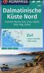 Dalmatinische Küste Nord 1:100 000