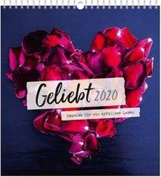 Geliebt 2020 - Wandkalender