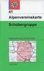DAV Alpenvereinskarte 41 Schobergruppe 1 : 25 000