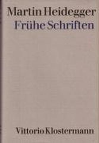 Frühe Schriften
