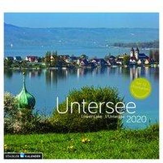Der Untersee 2020. Postkarten-Tischkalender