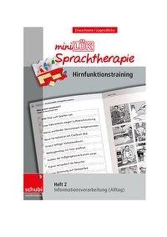 miniLÜK-Sprachtherapie Heft 2 - Hirnfunktionstraining