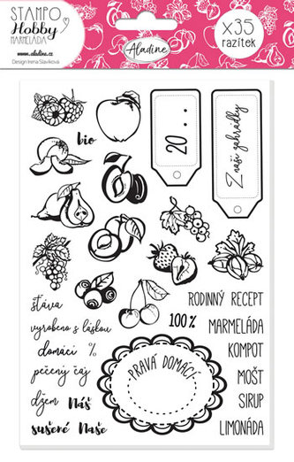 Aladine Pečiatky STAMPO Hobby - Marmelády