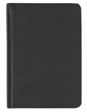 Wochen-Minitimer Tucson schwarz 2020 - Bürokalender A6