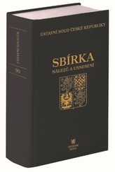 Sbírka nálezů a usnesení ÚS ČR, svazek 90 ( vč. CD )