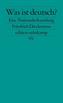 Was ist deutsch?