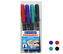 Permanentní popisovač Centropen 2846, sada 4 barev