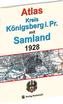 ATLAS Kreis Königsberg i. Pr. mit Samland 1928