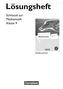 Schlüssel zur Mathematik 9. Schuljahr. Lösungen zum Schülerbuch. Differenzierende Ausgabe Niedersachsen