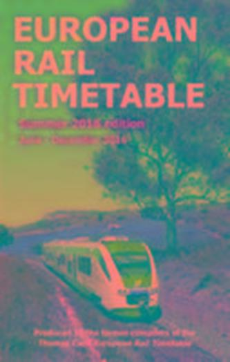 European Rail Timetable: Summer, 2016