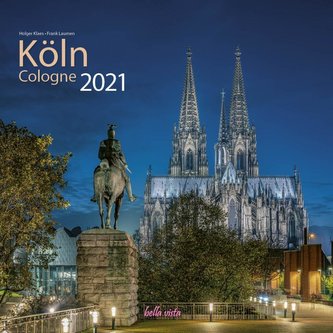 Köln 2021 bella vista Broschürenkalender 30 x 60 cm aufgeklappt