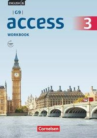 English G Access - G9 - Band 3: 7. Schuljahr - Workbook mit Audios online