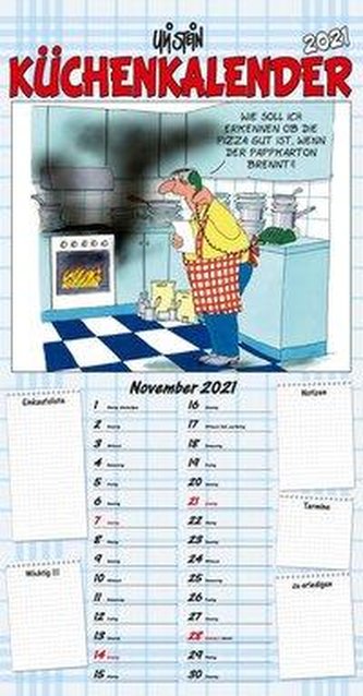 Uli Stein - Küchenkalender 2021: Monatskalender für die Wand