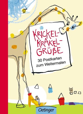 Krickel-Krakel-Grüße. 30 Postkarten zum Weitermalen