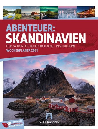 Skandinavien - Wochenplaner 2021