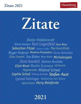 Zitate - Kalender 2021
