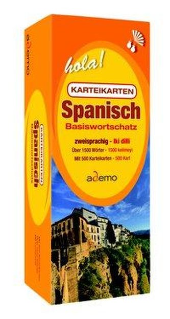 Karteikartenbox Basiswortschatz Spanisch Niveau A1