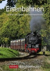 Eisenbahnen 2021. Wochenplaner