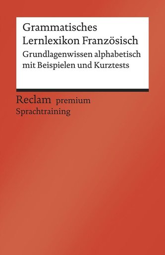 Grammatisches Lernlexikon Französisch