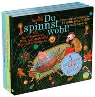 3 Abenteuer Du spinnst wohl!/Mach die Biege,Fliege/Mitgehangen,mitgefangen!