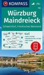 KOMPASS Wanderkarte Würzburg, Maindreieck, Schweinfurt, Fränkisches Weinland 1:50 000