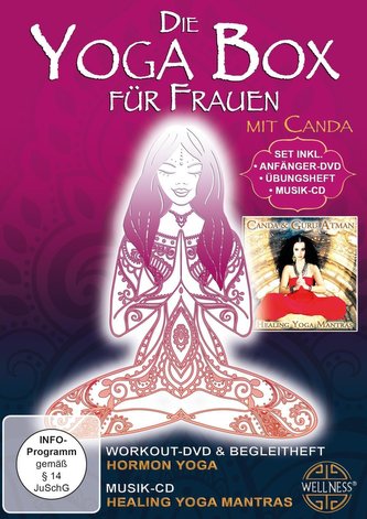 Die Yoga Box für Frauen - Set inklusive Anfänger-DVD, Übungsheft und Musik-CD