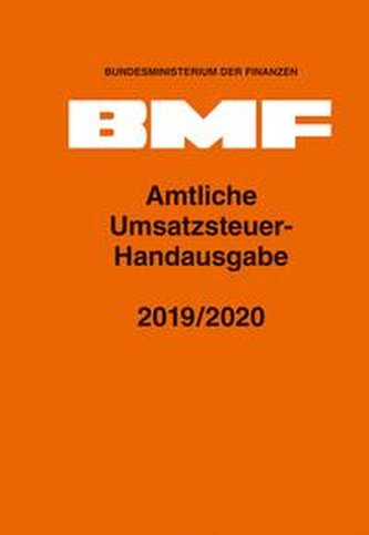 Amtliche Umsatzsteuer-Handausgabe 2019/2020