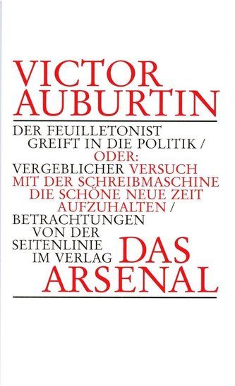 Der Feuilletonist greift in die Politik