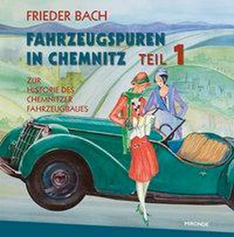 Fahrzeugspuren in Chemnitz