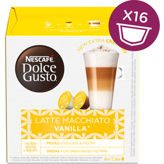 Kapsle Nescafé Dolce Gusto NESTLE LATTE MACCHIATO VANILLA