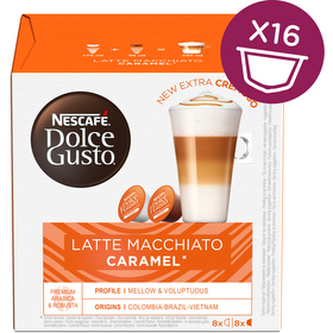 Kapsle Nescafé Dolce Gusto NESTLE LATTE MACCHIATO CARAMEL