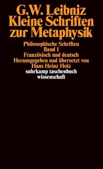 Kleine Schriften zur Metaphysik
