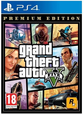 Kúpte si profesionálny PS4 ROCKSTAR GAMES GTA V PREMIUM EDITION