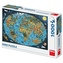 Puzzle 1000 XL Kreslená mapa sveta