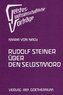 Rudolf Steiner über den Selbstmord